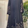 Premium Tiktok Abaya with Vibrant Lower Stonework (দুবাই বোরকা)