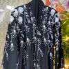 Premium Dubai embroidery burqa with fine handwork in black color – abaya for Muslim women in Bangladesh