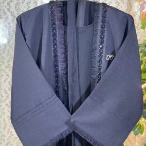 Classic Black Dubai Abaya – Plain Elegant Burqa for Women in Bangladesh | Abaya.com.bd