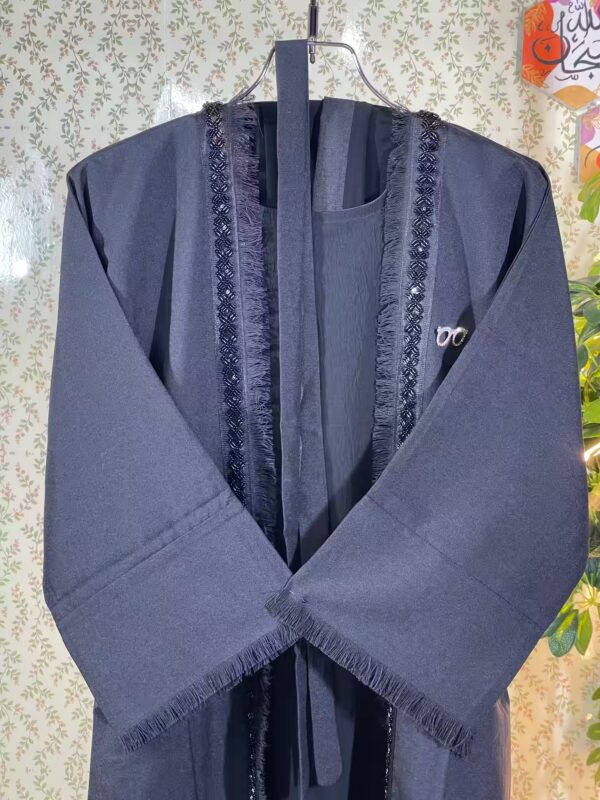 Classic Black Dubai Abaya – Plain Elegant Burqa for Women in Bangladesh | Abaya.com.bd