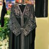 Black Crystal Stone Dubai Burqa with Inner & Hijab – abaya.com.bd