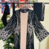 Buy Dubai Nida Embroidery Mix Stone Abaya with Inner, Long Hijab and Belt online in Bangladesh