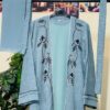 Buy Dubai Nylon Faux-Stone Abaya with free (Hijab+Belt) online in Bangladesh