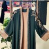 Buy Luxury Dubai Zoom Embroidery Stone Abaya Set (Hijab + Belt + Inner Free) online in Bangladesh